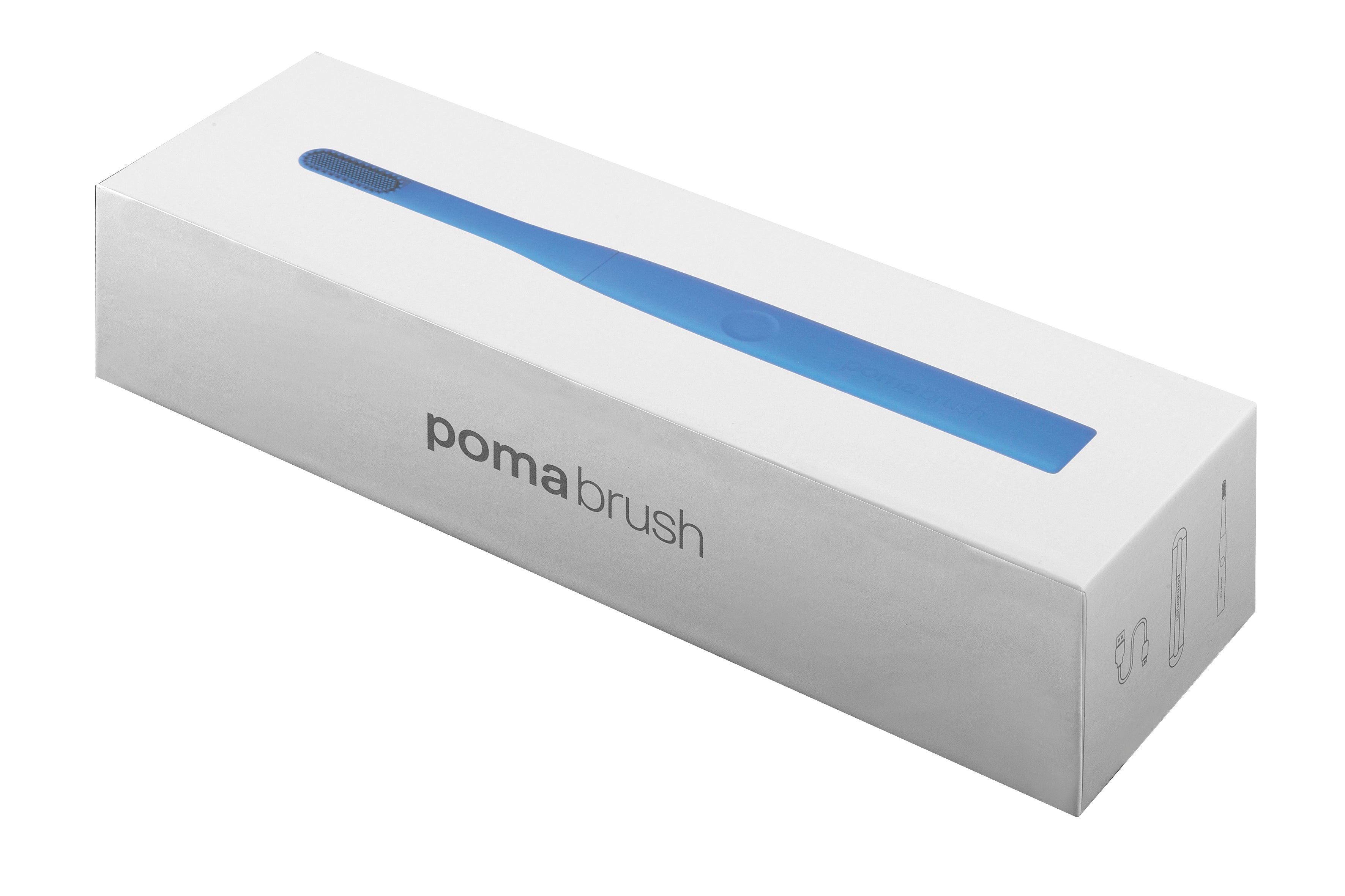 Pomabrush - Sonic Toothbrush Set - Santorini Blue
